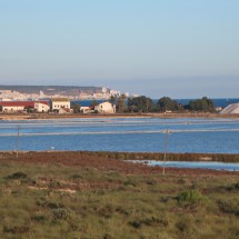 Salt production close to El Pinet